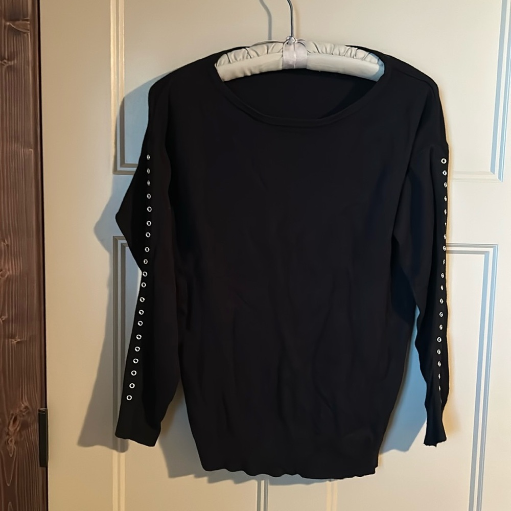 Magnolia Grace riveted sweater